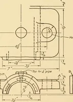 An illustration from Machine drawing; a text and problem book for technical students and draftsmen (1921)