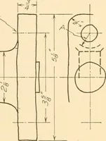 An illustration from Machine drawing; a text and problem book for technical students and draftsmen (1921)
