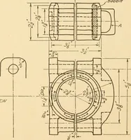 An illustration from Machine drawing; a text and problem book for technical students and draftsmen (1921)