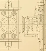 An illustration from Machine drawing; a text and problem book for technical students and draftsmen (1921)