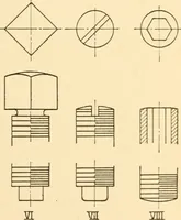 An illustration from Machine drawing; a text and problem book for technical students and draftsmen (1921)