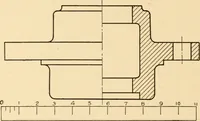 An illustration from Machine drawing; a text and problem book for technical students and draftsmen (1921)