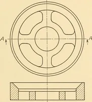 An illustration from Machine drawing; a text and problem book for technical students and draftsmen (1921)