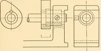 An illustration from Machine drawing; a text and problem book for technical students and draftsmen (1921)