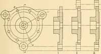 An illustration from Machine drawing; a text and problem book for technical students and draftsmen (1921)