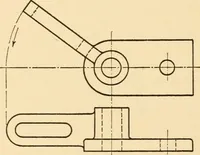 An illustration from Machine drawing; a text and problem book for technical students and draftsmen (1921)