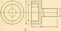 An illustration from Machine drawing; a text and problem book for technical students and draftsmen (1921)
