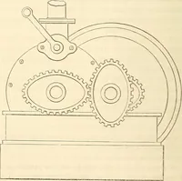 An illustration from Machinery and processes of the industrial arts, and apparatus of the exact sciences (1869)