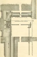 An illustration from Machinery and processes of the industrial arts, and apparatus of the exact sciences (1869)