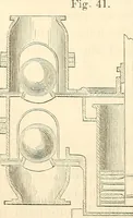 An illustration from Machinery and processes of the industrial arts, and apparatus of the exact sciences (1869)