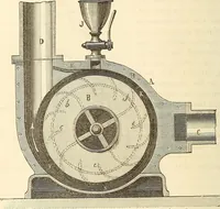 An illustration from Machinery and processes of the industrial arts, and apparatus of the exact sciences (1869)