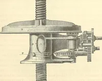 An illustration from Machinery and processes of the industrial arts, and apparatus of the exact sciences (1869)
