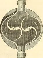 An illustration from Machinery and processes of the industrial arts, and apparatus of the exact sciences (1869)