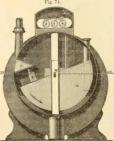 An illustration from Machinery and processes of the industrial arts, and apparatus of the exact sciences (1869)