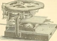 An illustration from Machinery and processes of the industrial arts, and apparatus of the exact sciences (1869)