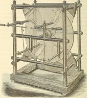 An illustration from Machinery and processes of the industrial arts, and apparatus of the exact sciences (1869)