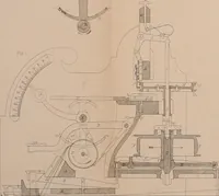 An illustration from Machinery and processes of the industrial arts, and apparatus of the exact sciences (1869)