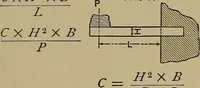An illustration from Machinists' and draftsmen's handbook, containing tables, rules and formulas, with numerous examples explaining the principles of mathematics and mechanics as applied to the mechanical trades; intended as a reference book for all interested in mechanical work (1910)