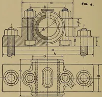 An illustration from Machinists' and draftsmen's handbook, containing tables, rules and formulas, with numerous examples explaining the principles of mathematics and mechanics as applied to the mechanical trades; intended as a reference book for all interested in mechanical work (1910)