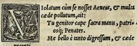 Picture 5 of 6 from Macrobii Ambrosii Avrelii Theodosii, viri consvlaris & illustris, In Somnium Scipionis lib. II ; Saturnaliorum lib. VII : ex uarijs ac uetustissimis codicibus recogniti & aucti (1542), leaf 315