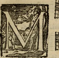 An illustration from Madrigali ... a cinqve voci. Libro primo[-sesto] .. (1611)