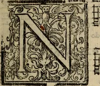 An illustration from Madrigali ... a cinqve voci. Libro primo[-sesto] .. (1611)