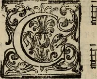 An illustration from Madrigali ... a cinqve voci. Libro primo[-sesto] .. (1611)