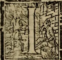 An illustration from Madrigali ... a cinqve voci. Libro primo[-sesto] .. (1611)