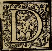 An illustration from Madrigali ... a cinqve voci. Libro primo[-sesto] .. (1611)