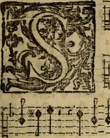 An illustration from Madrigali ... a cinqve voci. Libro primo[-sesto] .. (1611)