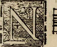 An illustration from Madrigali ... a cinqve voci. Libro primo[-sesto] .. (1611)