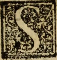An illustration from Madrigali ... a cinqve voci. Libro primo[-sesto] .. (1611)