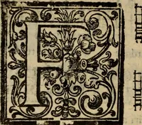 An illustration from Madrigali ... a cinqve voci. Libro primo[-sesto] .. (1611)