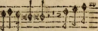 An illustration from Madrigali ... a cinqve voci. Libro primo[-sesto] .. (1611)
