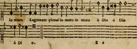 An illustration from Madrigali ... a cinqve voci. Libro primo[-sesto] .. (1611)