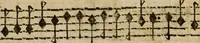 An illustration from Madrigali ... a cinqve voci. Libro primo[-sesto] .. (1611)