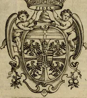 An illustration from Madrigali ... a cinqve voci. Libro primo[-sesto] .. (1611)