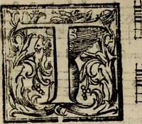 An illustration from Madrigali ... a cinqve voci. Libro primo[-sesto] .. (1611)