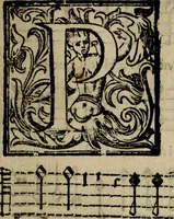 An illustration from Madrigali ... a cinqve voci. Libro primo[-sesto] .. (1611)