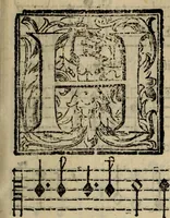 An illustration from Madrigali ... a cinqve voci. Libro primo[-sesto] .. (1611)