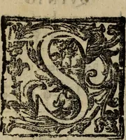 An illustration from Madrigali ... a cinqve voci. Libro primo[-sesto] .. (1611)