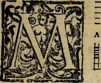 An illustration from Madrigali ... a cinqve voci. Libro primo[-sesto] .. (1611)