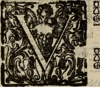 An illustration from Madrigali ... a cinqve voci. Libro primo[-sesto] .. (1611)