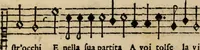 An illustration from Madrigali ... a cinqve voci. Libro primo[-sesto] .. (1611)