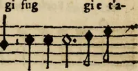 An illustration from Madrigali ... a cinqve voci. Libro primo[-sesto] .. (1611)