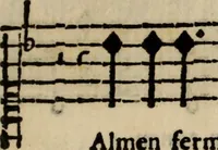 An illustration from Madrigali ... a cinqve voci. Libro primo[-sesto] .. (1611)