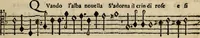 An illustration from Madrigali ... a cinqve voci. Libro primo[-sesto] .. (1611)