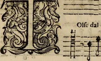 An illustration from Madrigali ... a cinqve voci. Libro primo[-sesto] .. (1611)