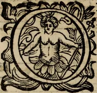 An illustration from Madrigali ... a cinqve voci. Libro primo[-sesto] .. (1611)
