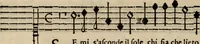 An illustration from Madrigali ... a cinqve voci. Libro primo[-sesto] .. (1611)